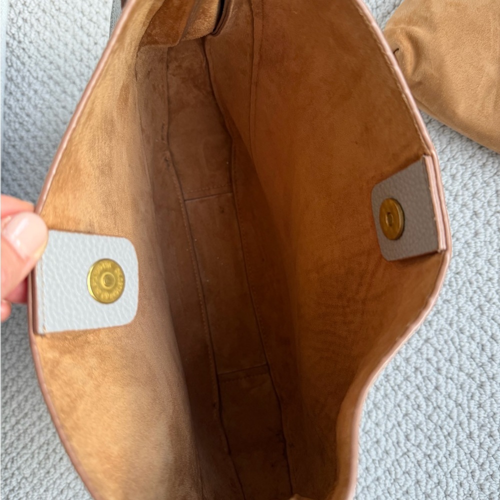 Smaak Amsterdam Ravel Tote in Taupe Leather, EUC - Picture 5 of 5